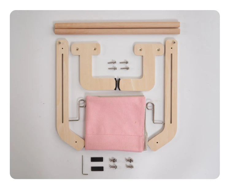 Sturdy Wooden Cat Window Hammock – Cozy Cotton Canvas Bed