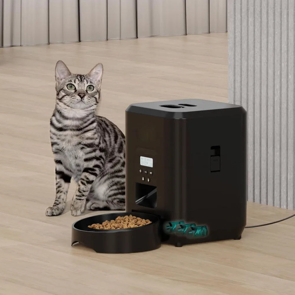 2L Smart Wi-Fi Automatic Pet Feeder – App-Controlled Timed Dispenser for Cats & Dogs